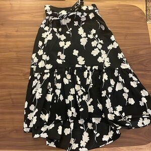 Ann Taylor Floral Midi Skirt (Size 6)